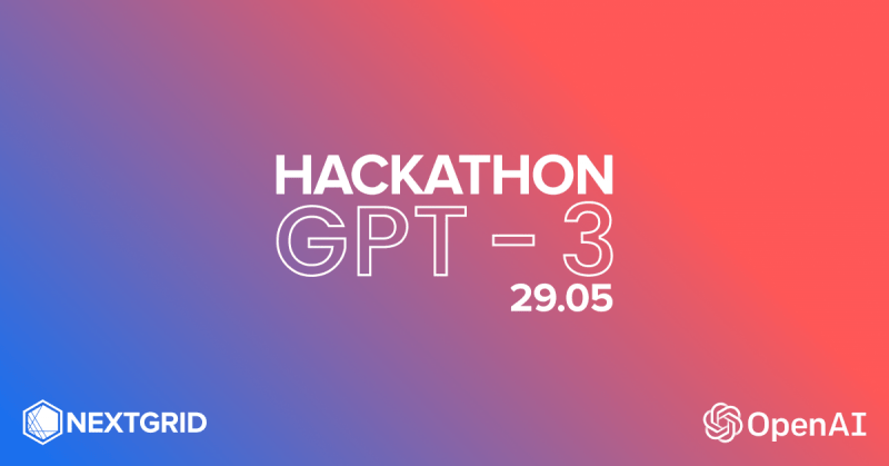 gpt3 hackathon may